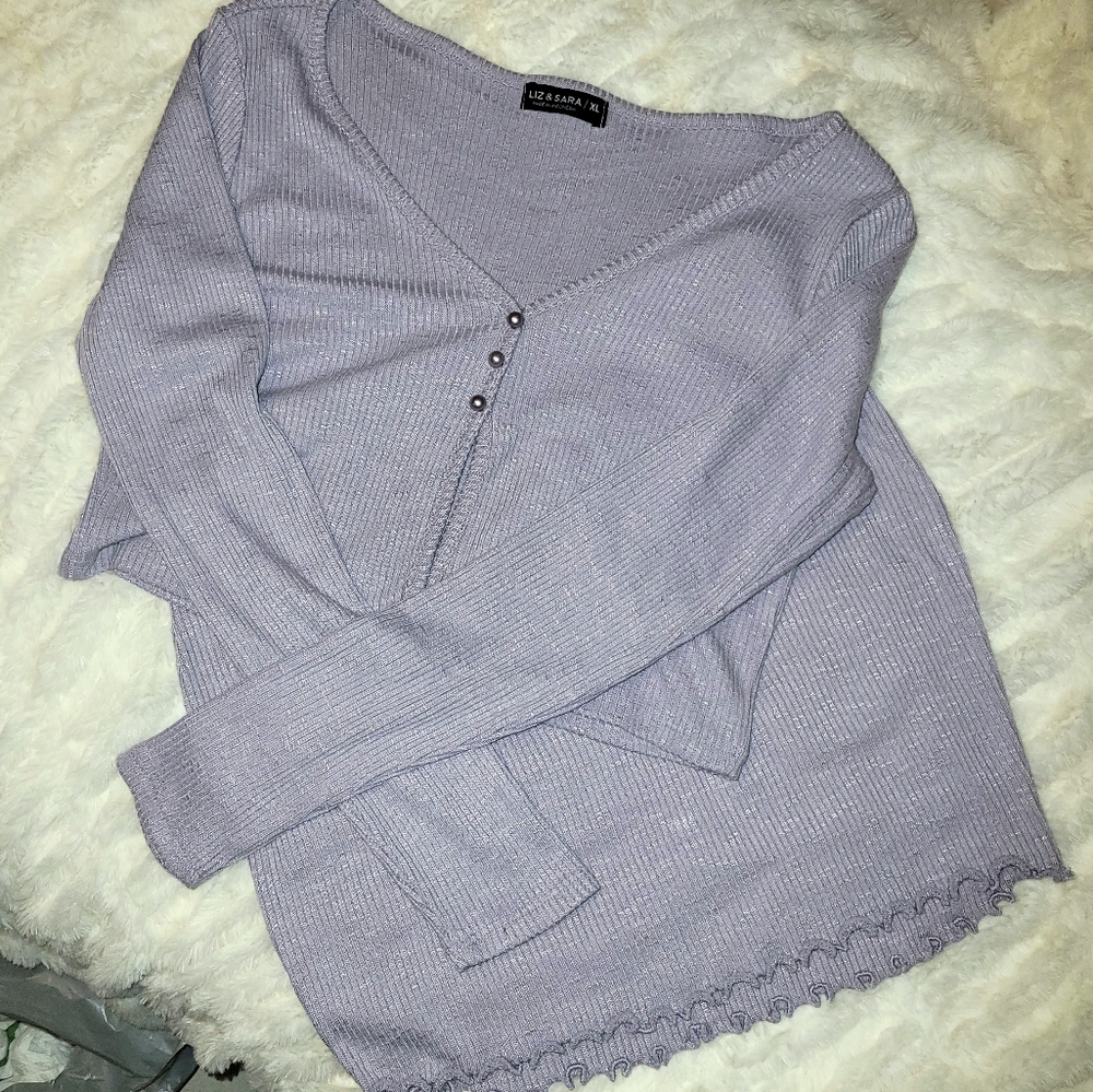 Lavender Cute Outfit Set